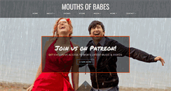 Desktop Screenshot of mouthsofbabesmusic.com